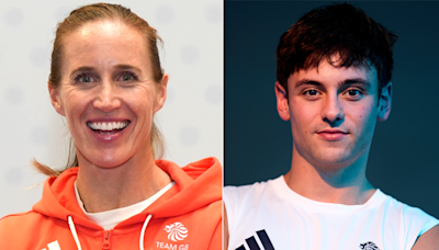 Olympic gold medallists Helen Glover and Tom Daley named as Team GB flag bearers