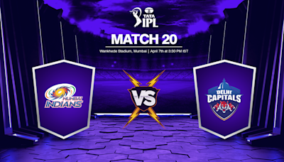 MI vs DC: Check our Fantasy Cricket Prediction, Tips, Playing Team Picks for IPL 2024, Match 20 on April 7th