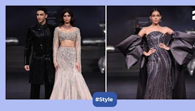 India Couture Week 2024: Rumoured couple Khushi Kapoor and Vedang Raina turned showstopper for Gaurav Gupta