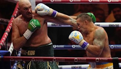 Oleksandr Usyk beats Tyson Fury to become undisputed world heavyweight boxing champion