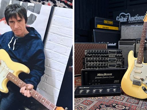 The custom Fender Strat that helped launch Johnny Marr's post-Smiths career is up for auction