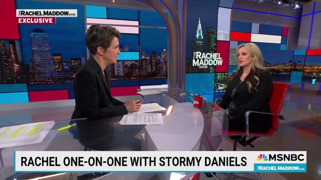 Stormy Daniels Tells Rachel Maddow Of Harassment And Threats After Testifying In Trump Hush Money Trial