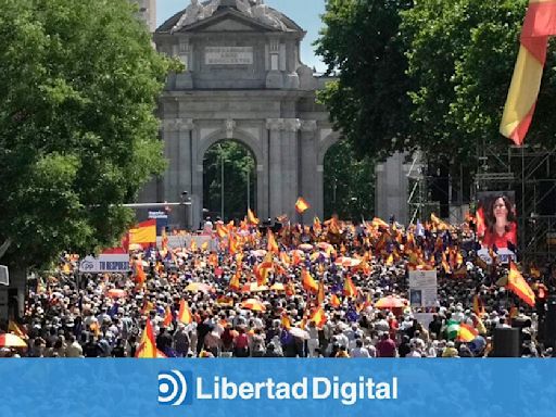 Los mejores momentos de la manifestación contra Sánchez