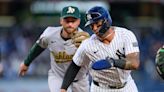 Nevin, Allen homer, Miller converts 4-out save as Oakland A’s beat New York, split four-game series at Yankee Stadium