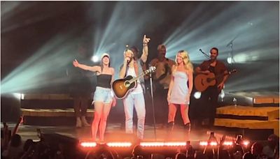 Caitlin Clark and Lexie Hull show off singing chops during WNBA Olympic break at Jordan Davis concert