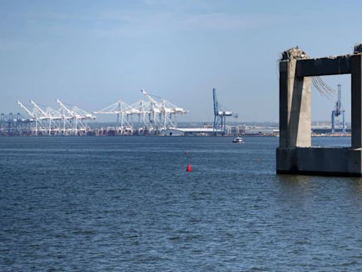 Shipping giant Maersk says Baltimore port reentry decision is near as collapsed bridge cleanup progresses