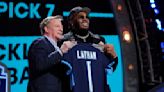 The Titans use No. 7 pick in NFL draft on Alabama offensive tackle JC Latham