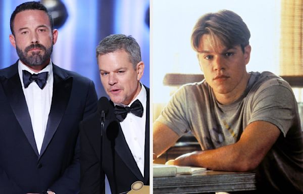 ...Post Has Reminded People That Ben Affleck And Matt Damon Wrote Fake Sex Scenes Into “Good Will Hunting...