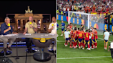 Spain captain Alvaro Morata appears to suffer freak injury caused by 'security guard' after reaching Euro 2024 final