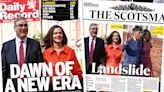 Scotland's papers: Dawn of a new era for Labour