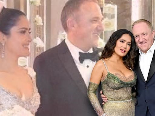 La boda de Salma Hayek fue de ensueño: la actriz y François-Henri Pinault tuvieron una celebración llena de lujos