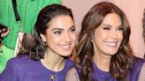 Teri Hatcher and Her Lookalike Daughter Emerson Are Pretty in Purple in Front Row Twinning Moment