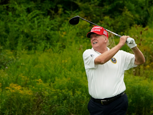 Donald Trump golf video with granddaughter goes viral