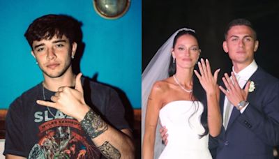 El llamativo posteo de Julián Serrano en medio del casamiento de Oriana Sabatini y Paulo Dybala