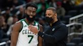 Celtics coach Ime Udoka shares what he said to Jaylen Brown in Game 5 to tighten up turnovers