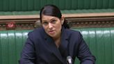 Priti Patel tells MPs jeering during her tribute to Boris Johnson to 'shut up'
