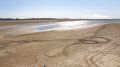 Human remains found on parched shore of Mississippi River