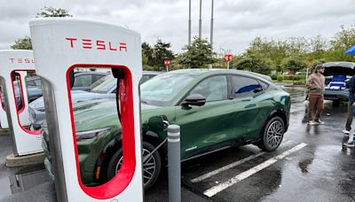 What happened when I charged a 2024 Ford Mustang Mach-E at a Tesla supercharger