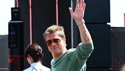 Beim Grand Prix von Ungarn: Brad Pitt zurück im Formel-1-Fahrerlager