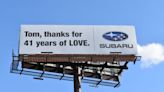 What's with that Subaru billboard in Camden?