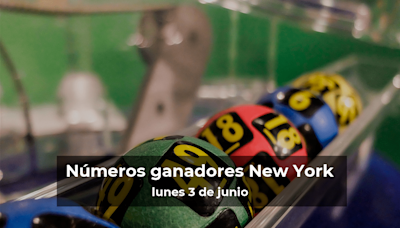 Lotería de Nueva York en vivo: resultados y ganadores del lunes 3 de junio de 2024 - El Diario NY