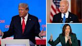 Trump lashes out at Biden as ‘broken-down pile of crap’ as he claims US president has 'just quit' in leaked video