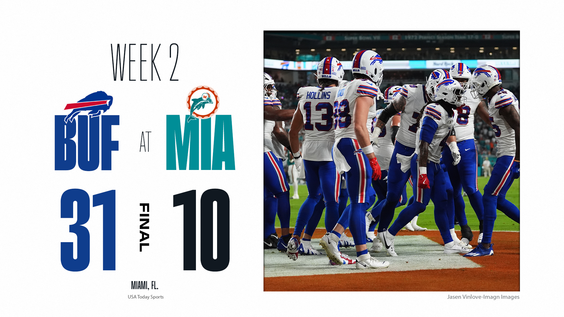 Dolphins blown out, Tua Tagovailoa injured in ugly 31-10 loss to Bills