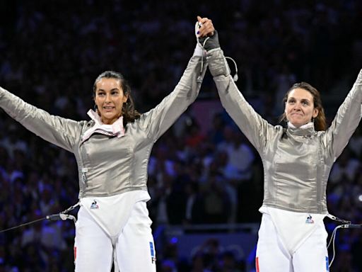 France win gold and silver in women's sabre at Paris Olympics