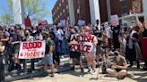 Rutgers students set up encampment on campus to protest Israel's campaign in Gaza