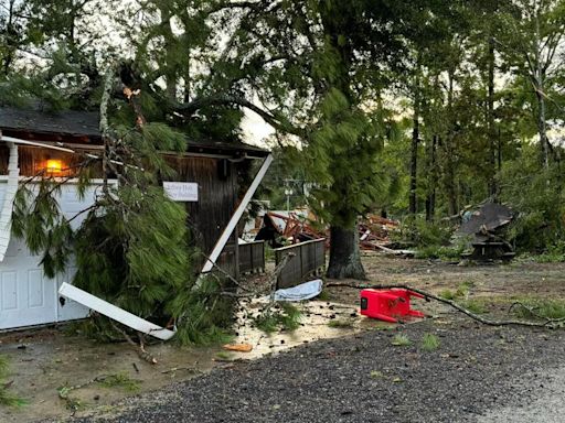Storm causes severe damage at Franklin-Southampton County fairgrounds days before event