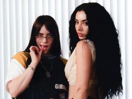 Charli XCX and Billie Eilish Get Showered With Underwear in ‘Guess’ Remix Music Video