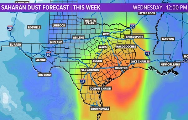 DFW Weather: Saharan dust will impact North Texas this week. Here's what you need to know.