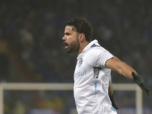 Diego Costa, frente a una doble misión con Gremio en la Libertadores