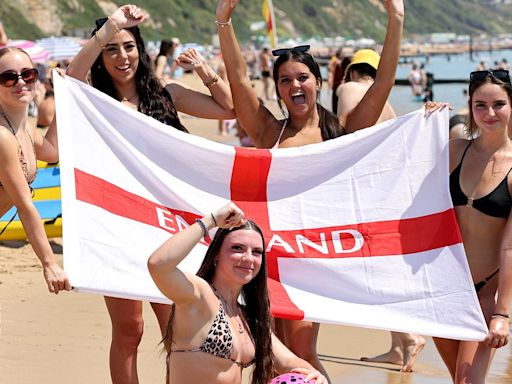 England fans set to pack out pubs as 31C heatwave coincides with game