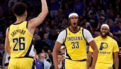 Pacers center Myles Turner discusses what led to the Pacers' Game 1 loss to the Knicks.