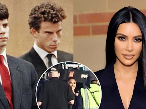 Kim Kardashian visitó a los hermanos Menéndez en la cárcel, los asesinos que mataron a sangre fría a sus padres