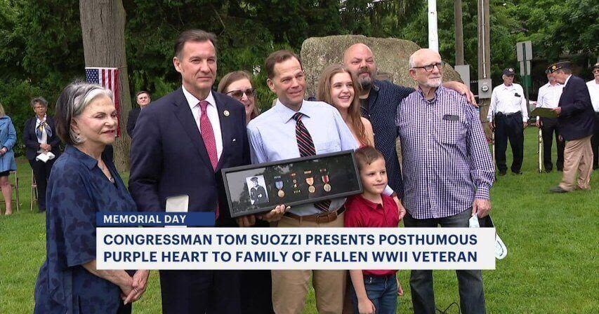 Hicksville veteran awarded Purple Heart posthumously