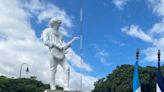 Regalo de la Argentina: inauguraron en Costa Rica un monumento en homenaje a Gustavo Cerati