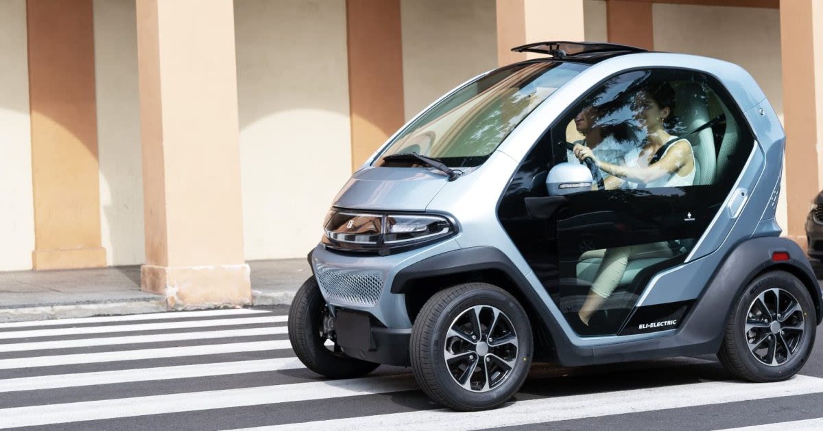 EV-maker Eli launches its $11,900 electric micro 'car' in the US