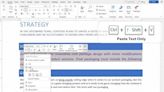 Tardó décadas, pero llegó: Microsoft Word introduce un atajo de teclado para copiar y pegar texto sin formato