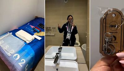 La atleta argentina Fernanda Russo mostró la habitación en la que se alojará en París para los Juegos Olímpicos: los “regalitos” que le dejaron