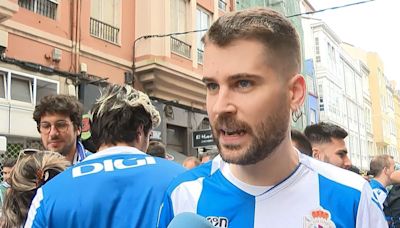 La afición del Dépor, un fenómeno que no se entiende, se vive: “En Cádiz me tienen por loco”