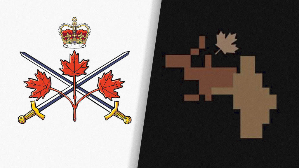 The Canadian Army's new camouflage moose logo comes amid recruiting problems