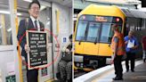 Photo of man on Sydney train highlights major problem facing Australia