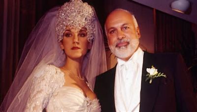 Céline Dion confiesa que la tiara que usó en su boda la llevó al doctor