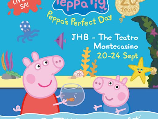 Peppa Pig Celebrates 20th Anniversary with LIVE tour across SA! in South Africa at Teatro at Montecasino 2024