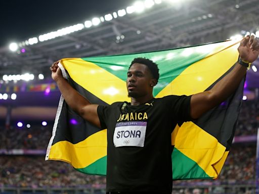 Jamaica's Roje Stona wins Olympic men's discus gold