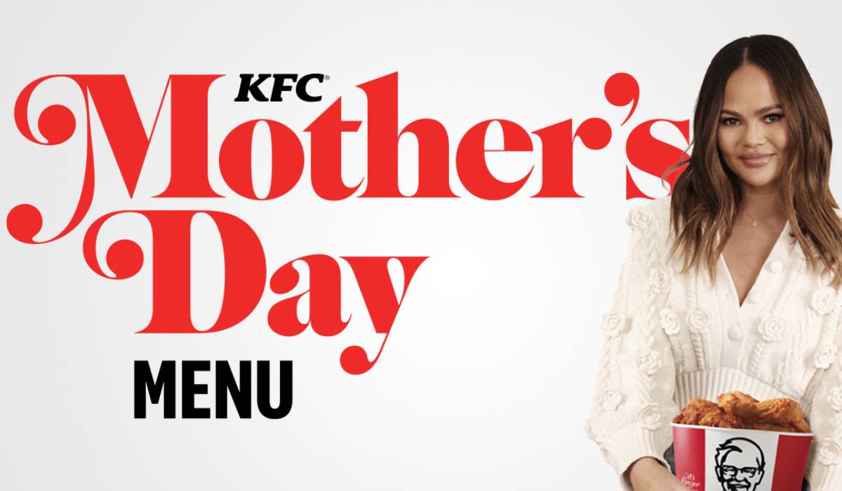 KFC Partners with Chrissy Teigen on 'Real-Talk' Mother's Day Menu