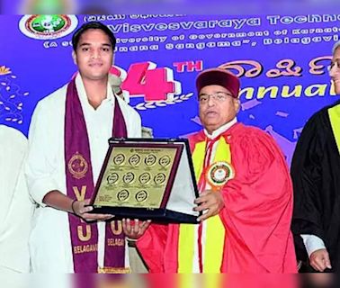 Youth involvement in national development emphasized by Governor at VTU convocation | Hubballi News - Times of India