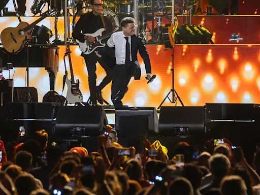 La famosa que asistió al concierto de Luis Miguel en València